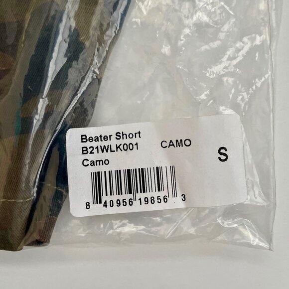 Beater Mens S Small New Elastic Waist Shorts Catch Surf Camo Beach 19" Outseam - Picture 8 of 8